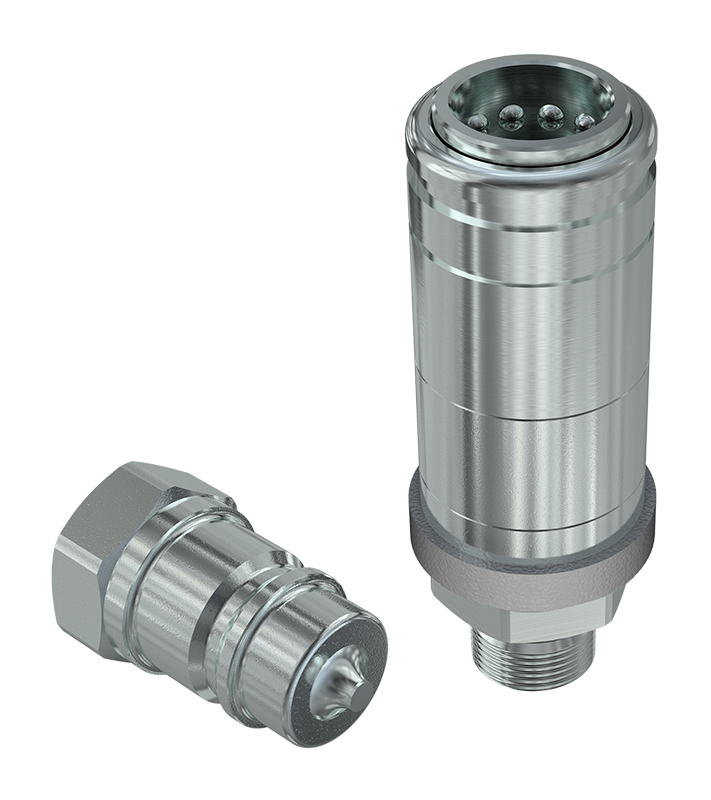 Faster 4SRPV Pushpull female couplings for agriculture