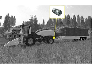 Harvesters (Connection to Trailers Or Balers)