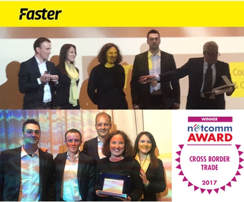 Faster awarded for e-Commerce