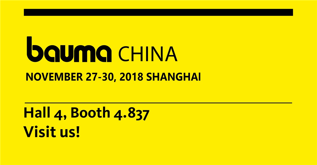 Bauma China 2018