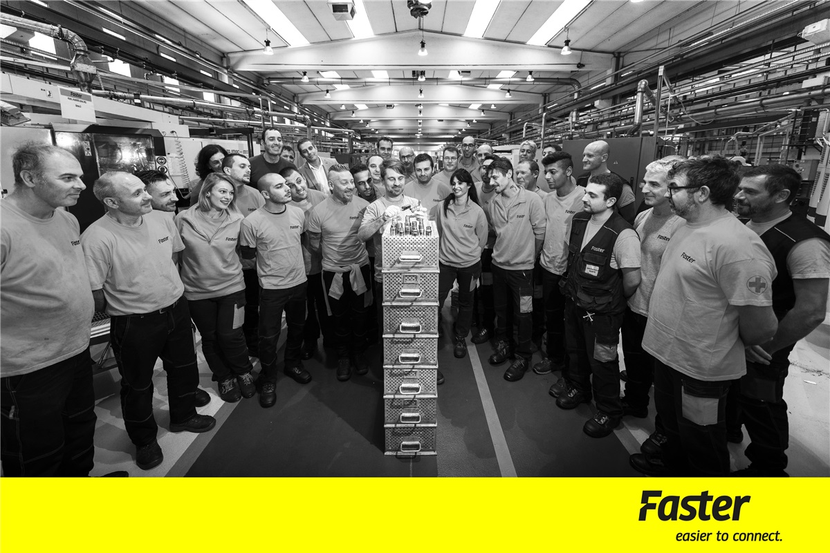 Faster: one of the best work environment in Italy