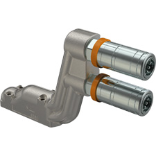 带螺纹联轴器的歧管,用于后 SCV