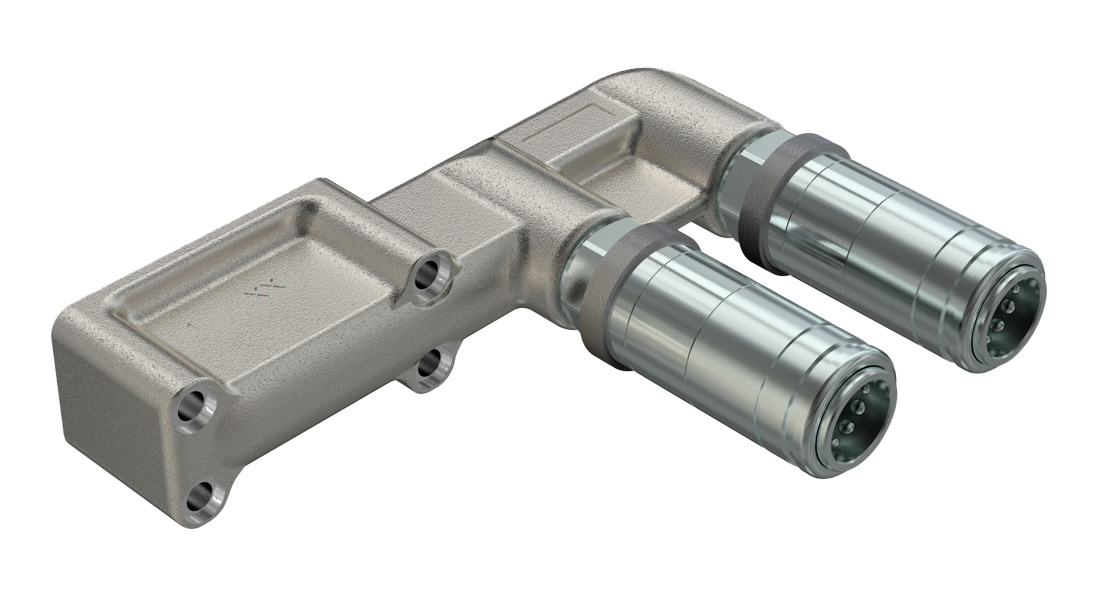 Faster | Manifold with screwed couplings for Rear SCV | Custom-made ...