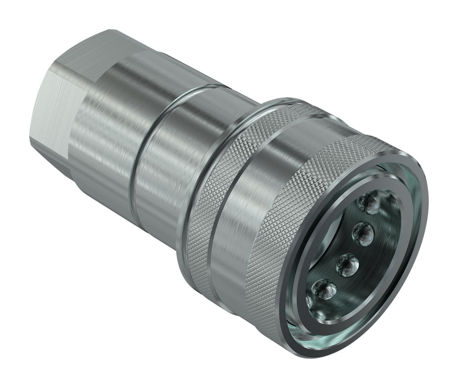 Faster NS Standard couplings with ball valve. Faster