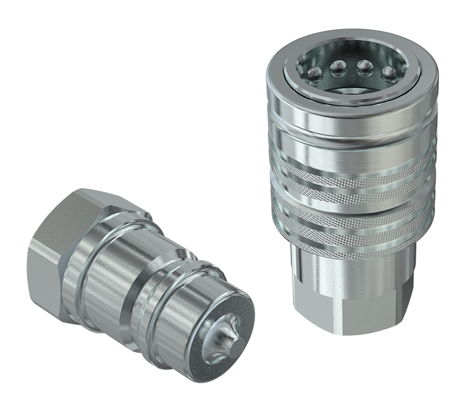 Серия PV: Муфты Push-Pull для сельского хозяйства, панельный монтаж, тарельчатый клапан Серия PV: Муфты Push-Pull для сельского хозяйства, панельный монтаж, тарельчатый клапан